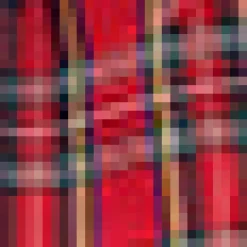 BTC Charmed I'm Sure Bow Dirndl Skirt Cherry Checker Plaid Discount