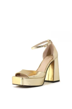 Chaser Metallic Platform Heels