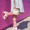 Cherry Blossom Sheer Crew Sock Online