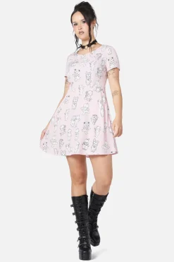 Cherub Face Printed Dress Best