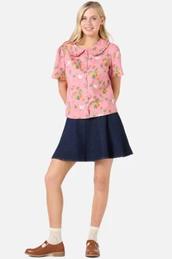 Dangerfield US Chickens Short Sleeve Blouse Best