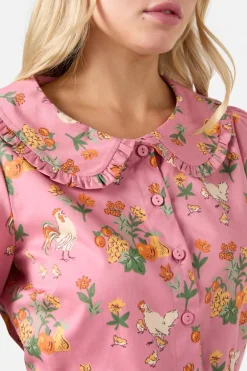 Dangerfield US Chickens Short Sleeve Blouse Best