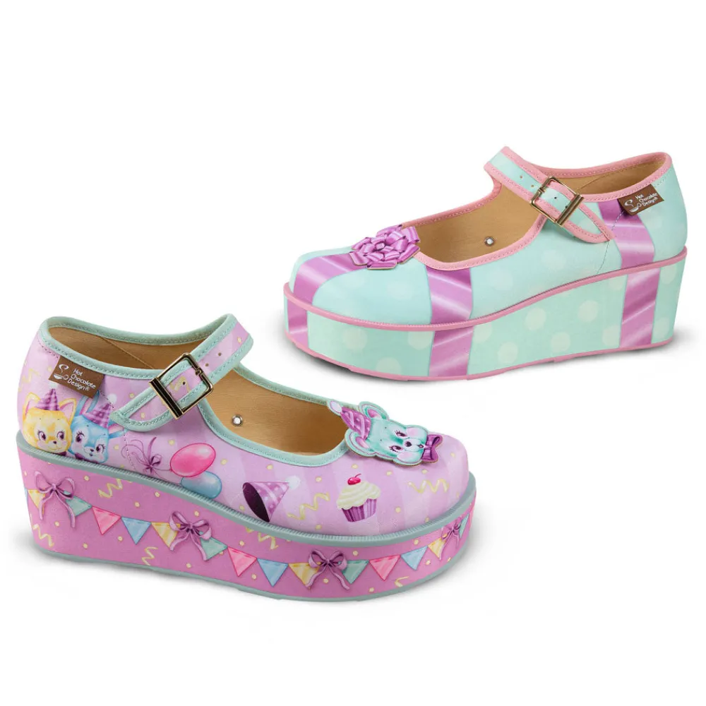 Chocolaticas® Birthday Buddies Women's Mary Jane Platform Sale