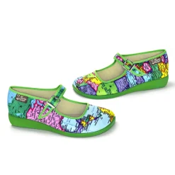 Chocolaticas® Bon Voyage Women's Mary Jane Flat Clearance