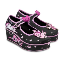 Chocolaticas® Lady Meow Women's Mary Jane Platform Online