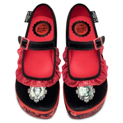 Chocolaticas® Memento Mori Women's Mary Jane Platform Outlet