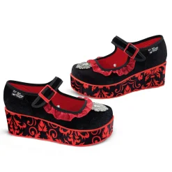 Chocolaticas® Memento Mori Women's Mary Jane Platform Outlet