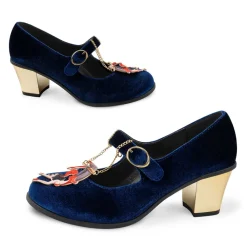 Chocolaticas® Mid Heels Les Dames Du Cirque Women's Mary Jane Pump New