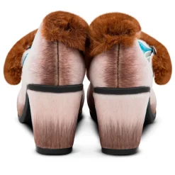 Chocolaticas® Mid Heels Siamese Cat Women's Mary Jane Pump Outlet