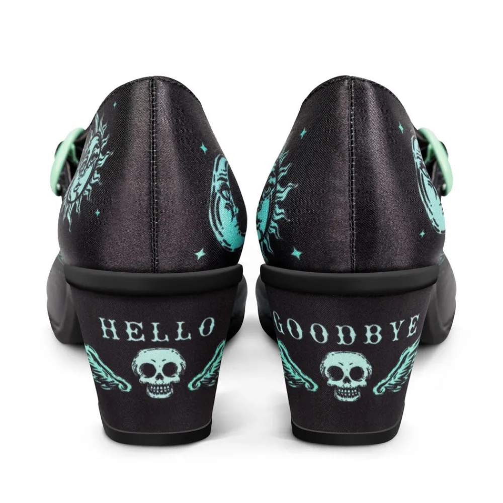 Chocolaticas® Mid Heels Spirit Board Women's Mary Jane Pump