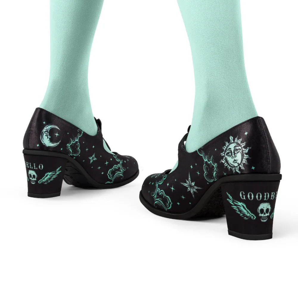 Chocolaticas® Mid Heels Spirit Board Women's Mary Jane Pump