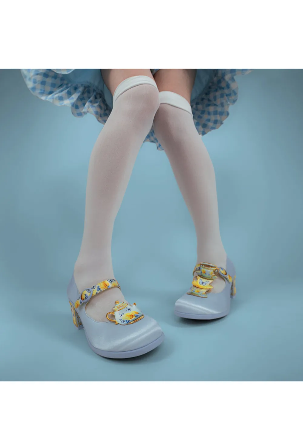 Chocolaticas® Mid Heels Tea Party Women's Mary Jane Pump Hot