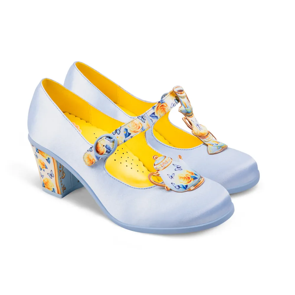Chocolaticas® Mid Heels Tea Party Women's Mary Jane Pump Hot