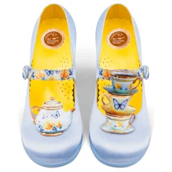 Chocolaticas® Mid Heels Tea Party Women's Mary Jane Pump Hot