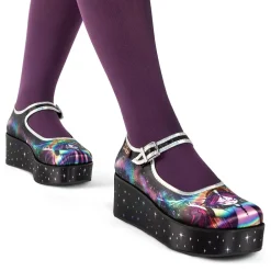 Chocolaticas® Pagan Spirit Women's Mary Jane Platform Clearance