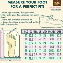 Chocolaticas® Pagan Spirit Women's Mary Jane Platform Clearance