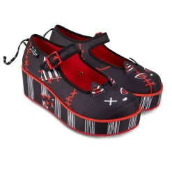 Chocolaticas® Riot Kitty Women's Mary Jane Platform