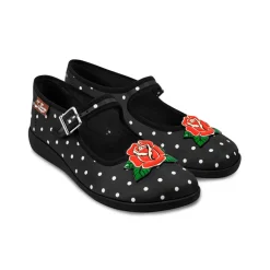 Chocolaticas® Rockabilly Women's Mary Jane Flat Best