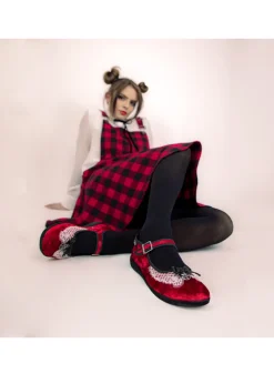 Chocolaticas® Sabrina Women's Mary Jane Flat Best