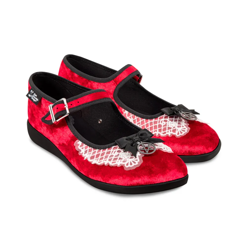 Chocolaticas® Sabrina Women's Mary Jane Flat Best