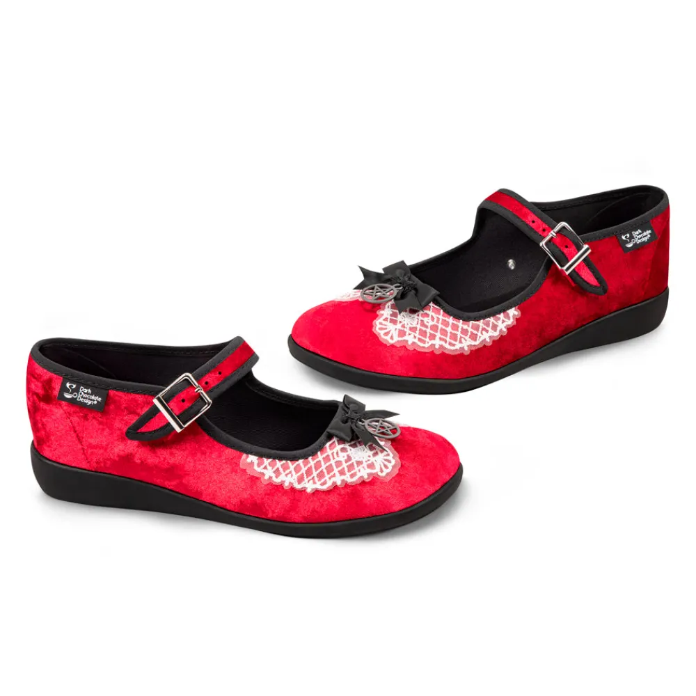 Chocolaticas® Sabrina Women's Mary Jane Flat Best