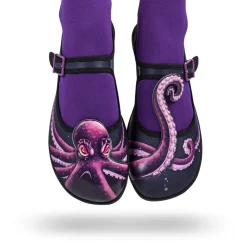 Chocolaticas® Sea Demon Women's Mary Jane Flat New