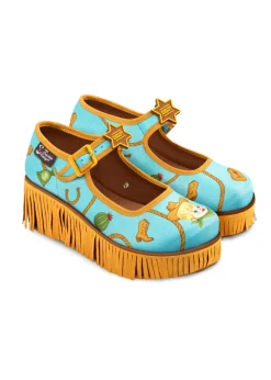 Chocolaticas® Sheriff Women's Mary Jane Platform Clearance