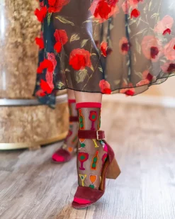 Cocktail Hour Black Sheer Crew Sock Best