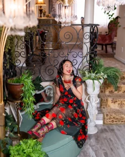 Cocktail Hour Black Sheer Crew Sock Best