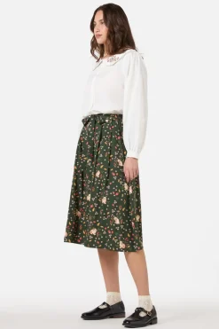 Coco Rabbit Midi Skirt Hot