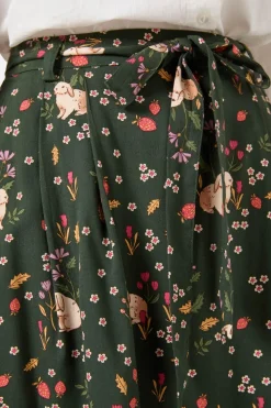 Coco Rabbit Midi Skirt Hot