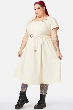 Curve Saloon Midi Dress