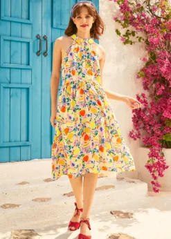 Cutaway Shirt Fit & Flare Dress Fruit Outlet