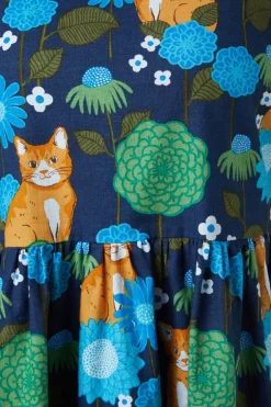 Dangerfield US Cute Cat Smock Dress Sale