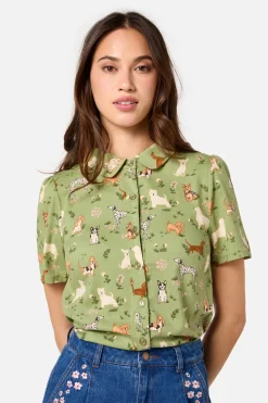 Cute Dogs Blouse Best