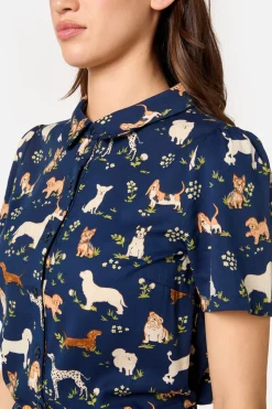 Cute Dogs Blouse Best