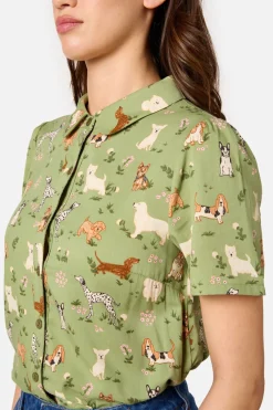 Cute Dogs Blouse Best