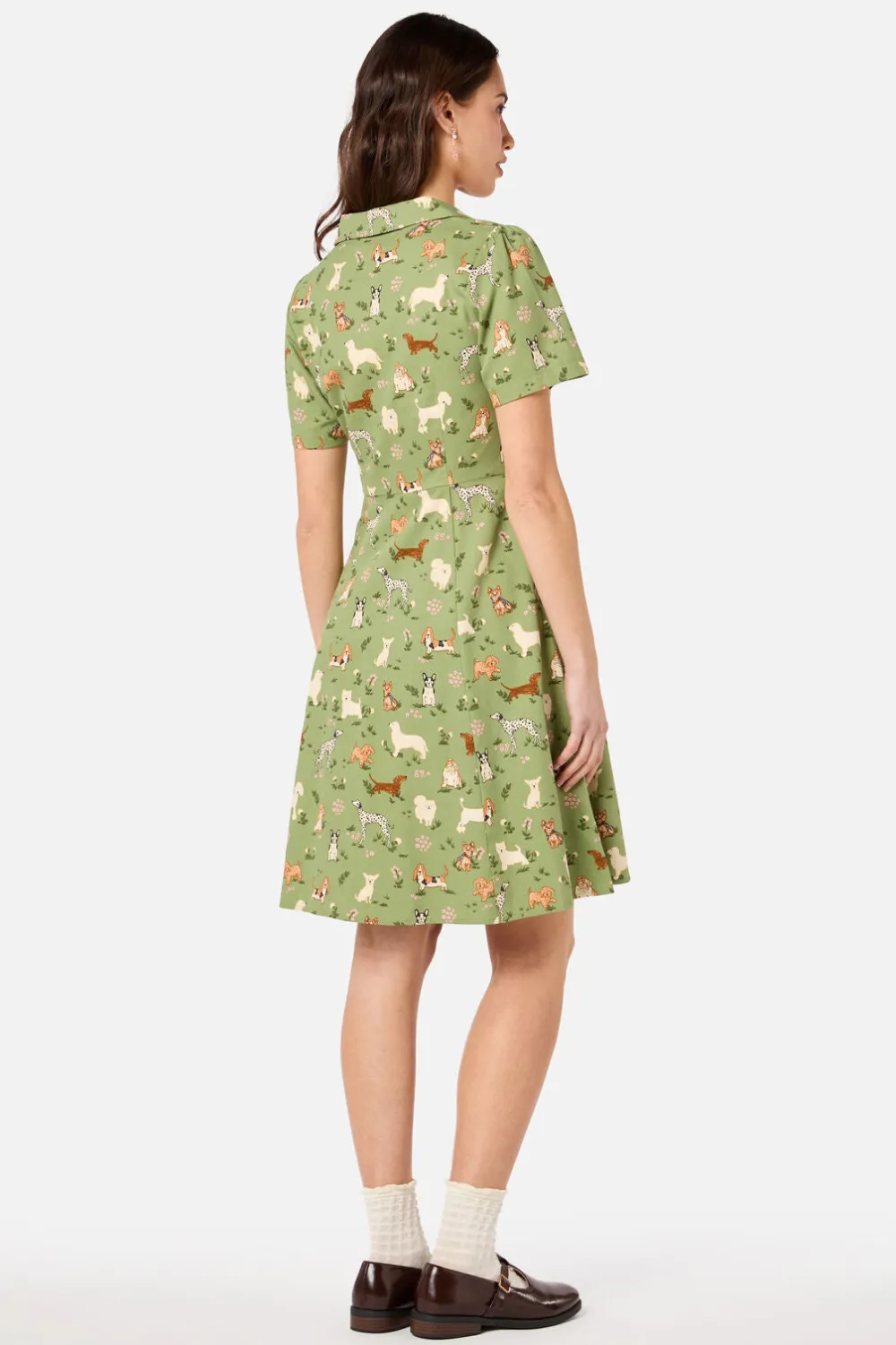 Cute Dogs Shirt Dress Hot