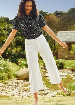 Daydreamer's Delight Button-Up Moonlit Garden Online