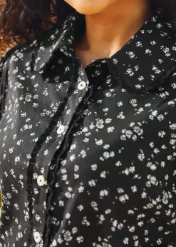 Daydreamer's Delight Button-Up Moonlit Garden Online