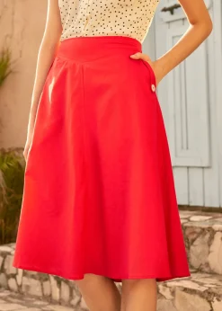 Daytrip Darling Circle Skirt Ruby Wink Discount