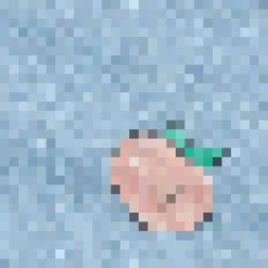 Denim Peach Wide Leg Jeans Clearance