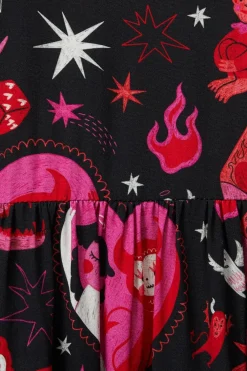 Devil Dance Party Dress Hot