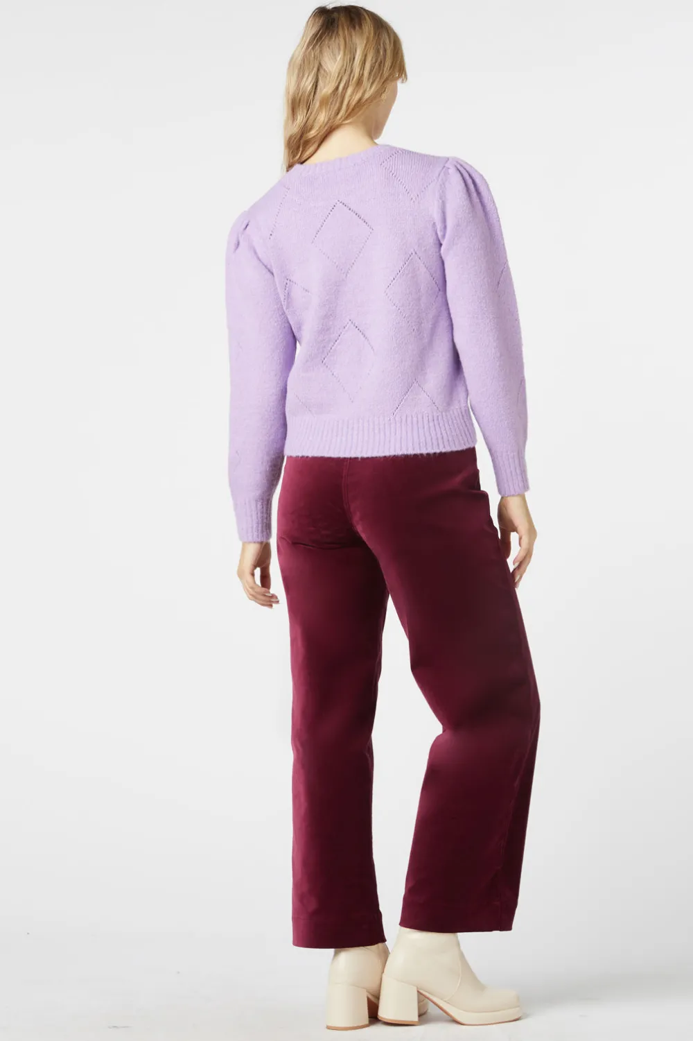 Dangerfield US Dianna Knit Sweater Hot