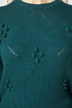 Dangerfield US Dianna Knit Sweater Hot