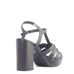 Dolce T-Strap Platform Heels BLACK Clearance