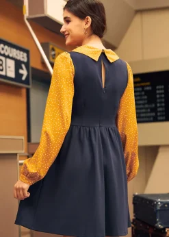 BTC Doo-Wop Daydreamer Contrast Dress Stellar Speckle Online