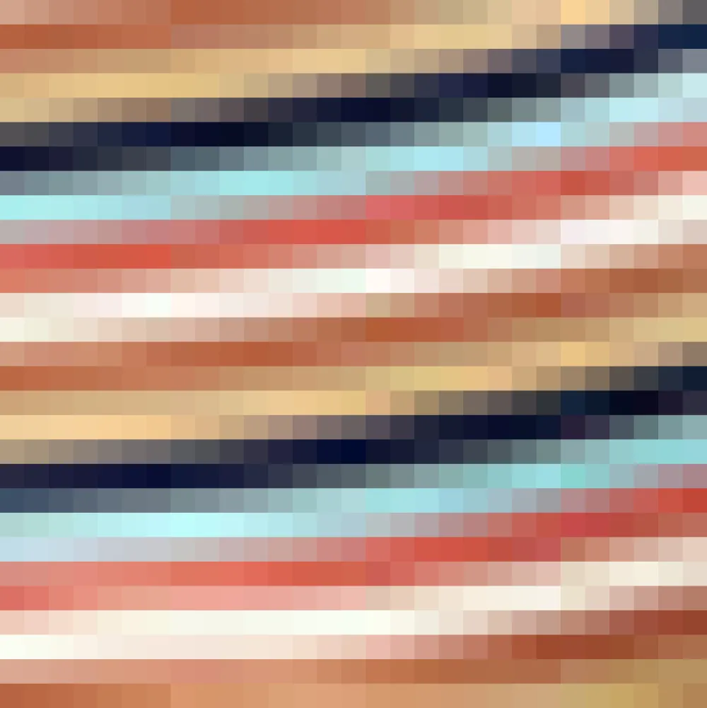 Doo-Wop Dazzler Scoopneck Tee Shagadelic Stripe Clearance