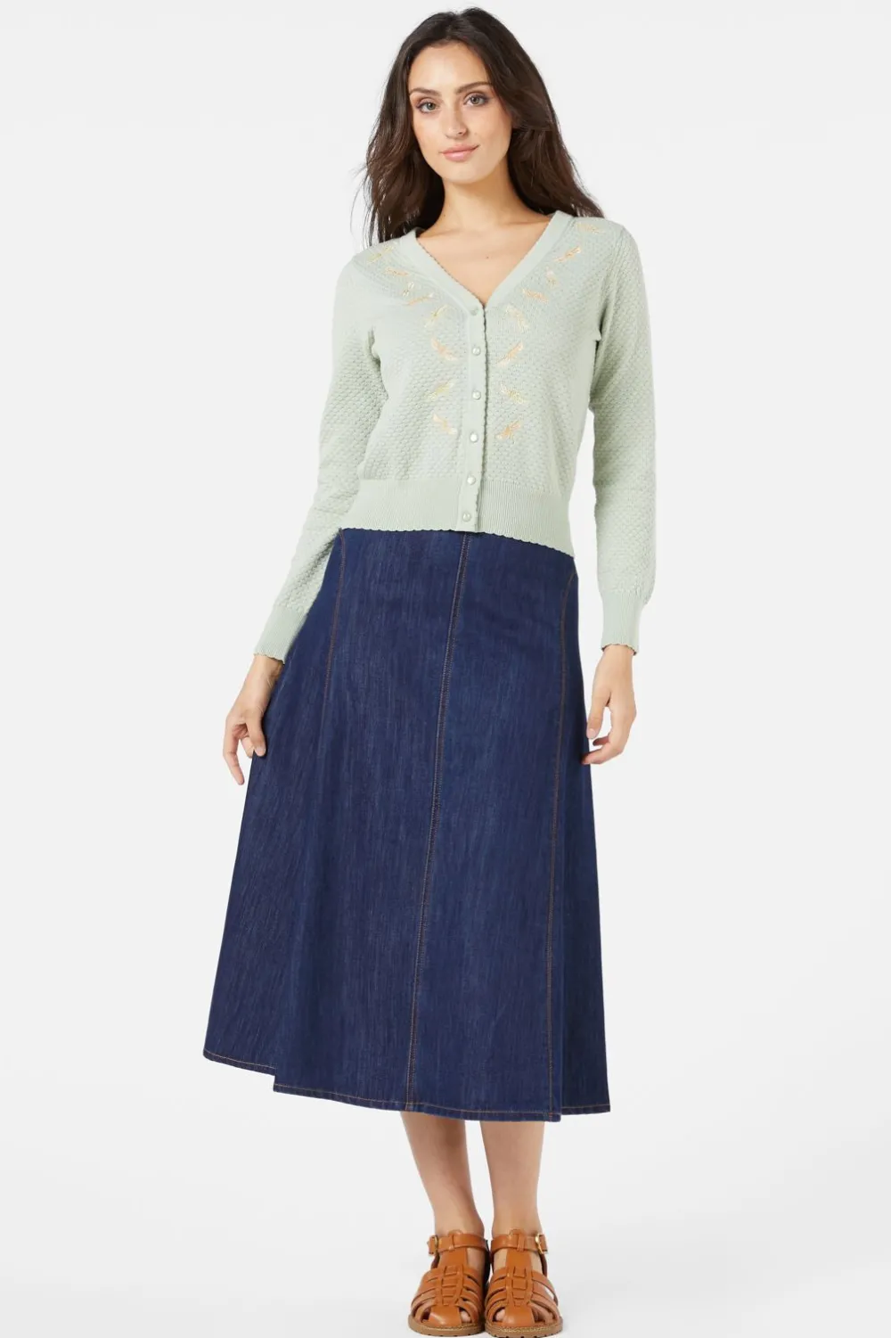 Dragonfly Embroidered Cardigan Best