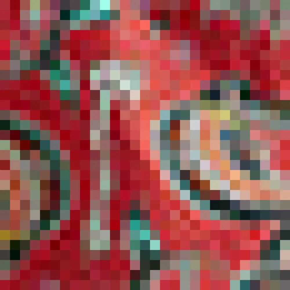 Drive In Delight Fit & Flare Dress Red Tattoo Print Discount